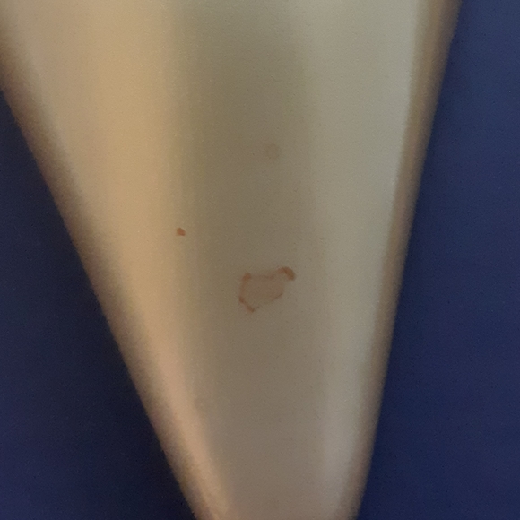 Stuart Weitzman Universe in Champagne Quasar (pearl) sling back pump sz 8 - Picture 7 of 7